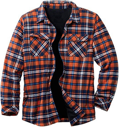 Casual Long Sleeves Velvet Men's Jacket