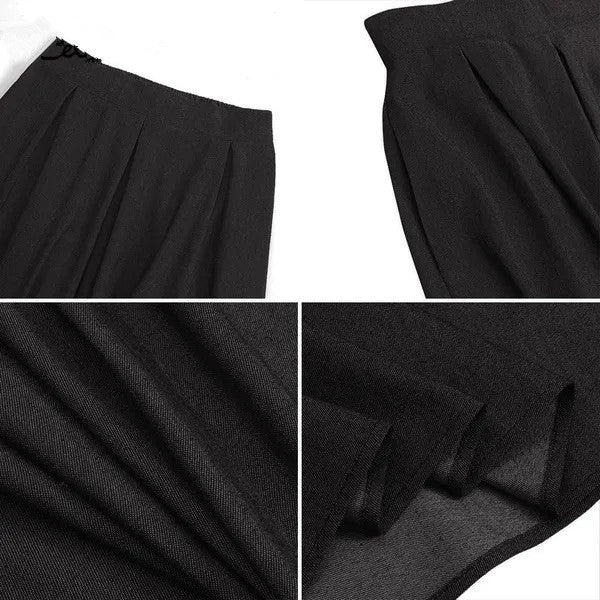 Casual High Waist Summer Long Skirts
