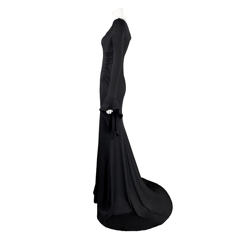 The Addams Family(2022 TV Series) Morticia Addams Cosplay Costume