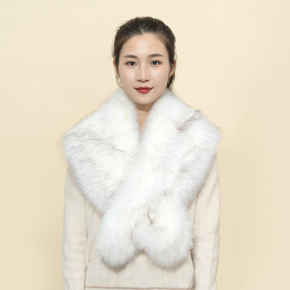 Fashion Artificial fox Fur Scarves for Women