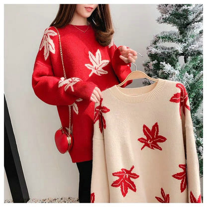 Casual Women Winter Knitted Pullover Sweaters
