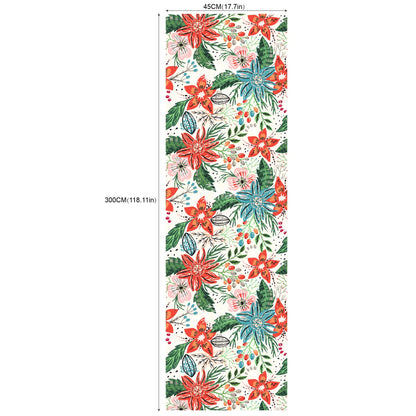 Environmental Friendly Self-adhesive Christmas Wallpaper