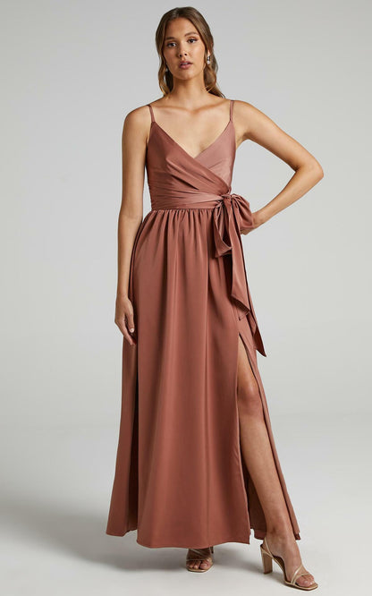 Sexy Satin Sleeveless Party Dresses