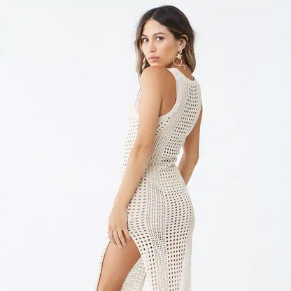 Summer Knitted Long Beach Dresses