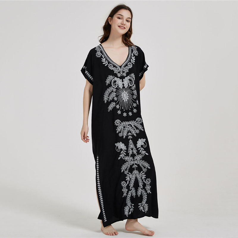 Casual Embroidery Summer Bikini Dresses