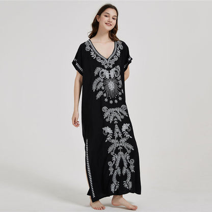 Casual Embroidery Summer Bikini Dresses