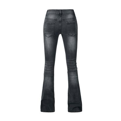 Casual Elastic Women Trumpet Jeans