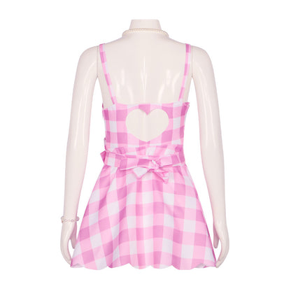 2023 Film Barbie Barbie Pink Dress Cosplay Costume for Party 1201