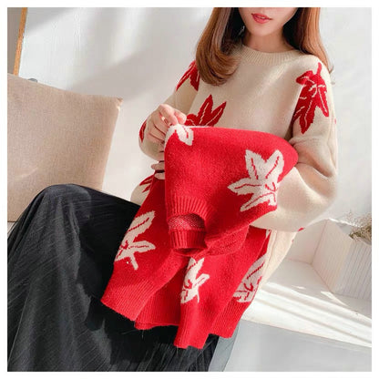 Casual Women Winter Knitted Pullover Sweaters