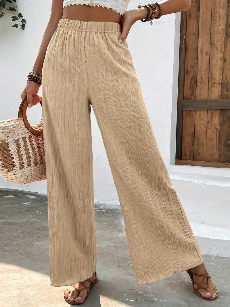 Casual Wide Legs Long Pants for Women