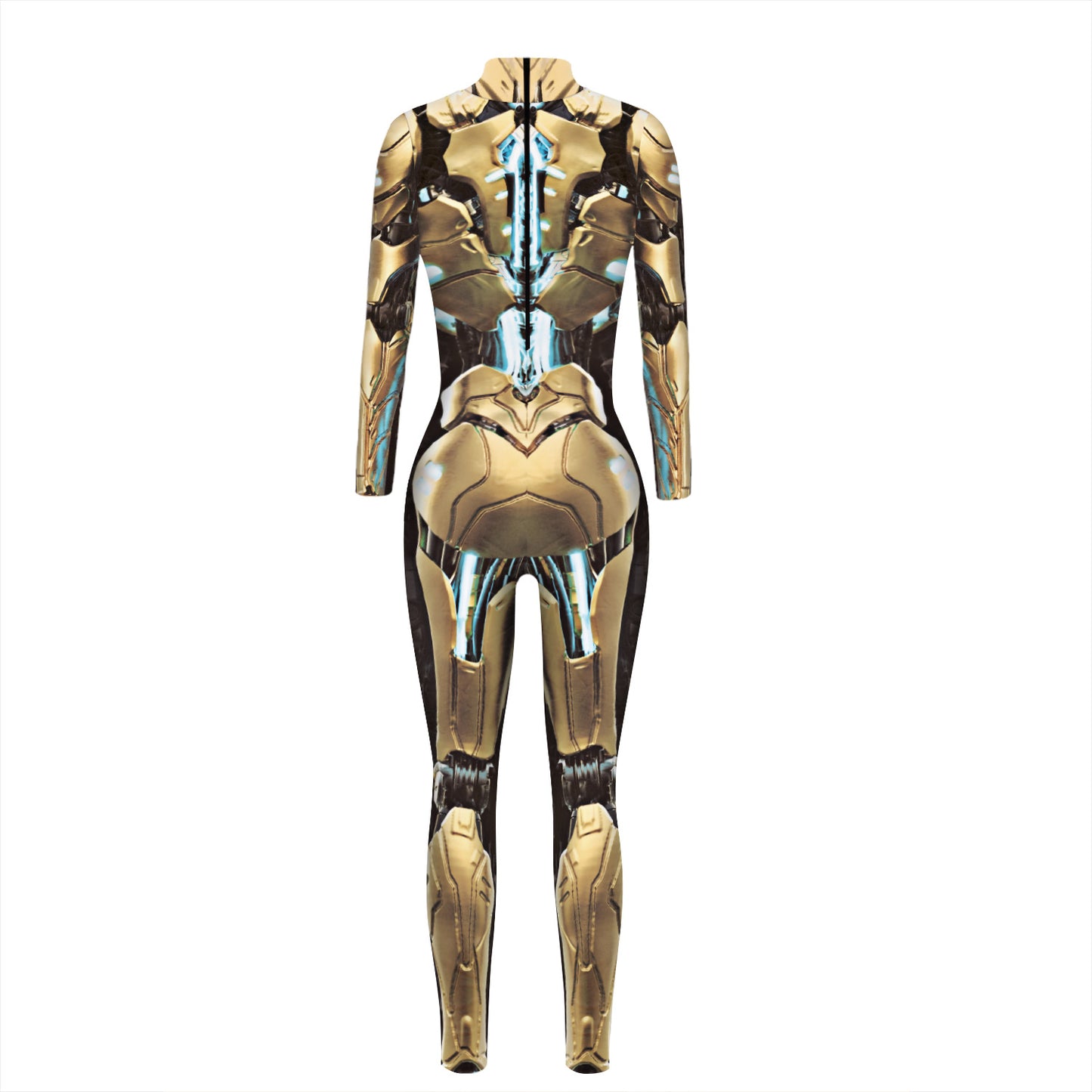 Halloween Skeleton Long Sleeves Jumpsuits Cosplay Costumes