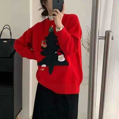 Merry Christmas Warm Pullover Knitted Sweaters