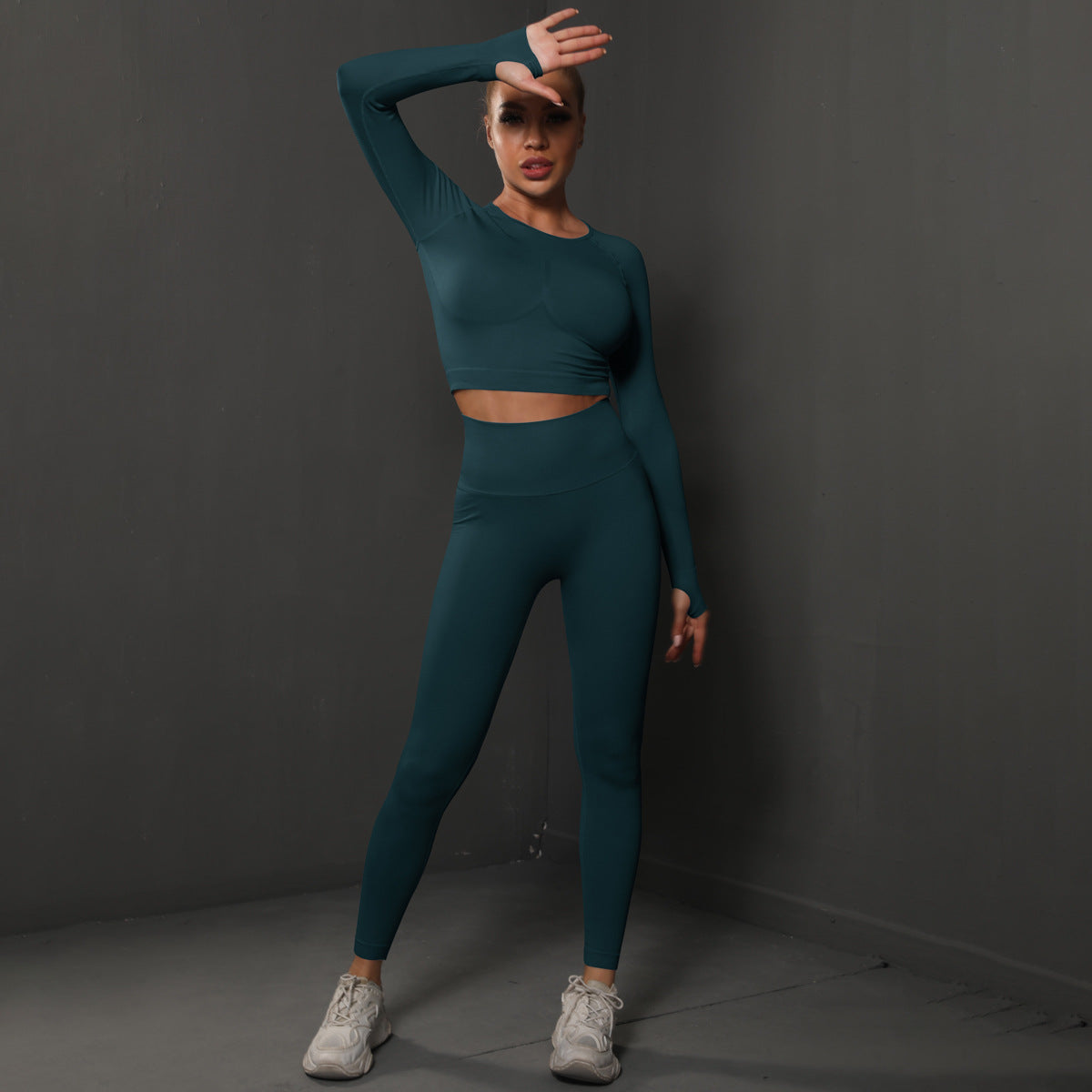 Fashion Simple Style Sports Yoga Suits for Women