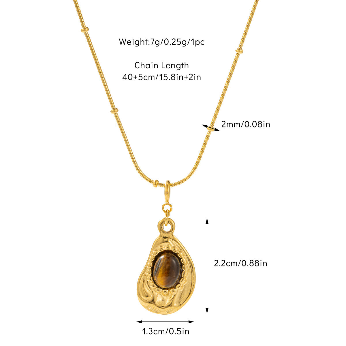 Designed Fashion Square Round Shaped Pendant & Chains an for Women