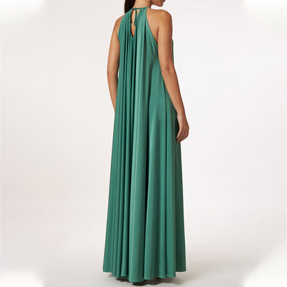 Summer Halter Sleeveless Long Dresses