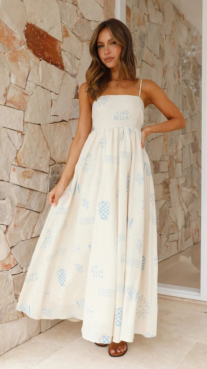 Fashion Summer Spaghetti Straps Dresses