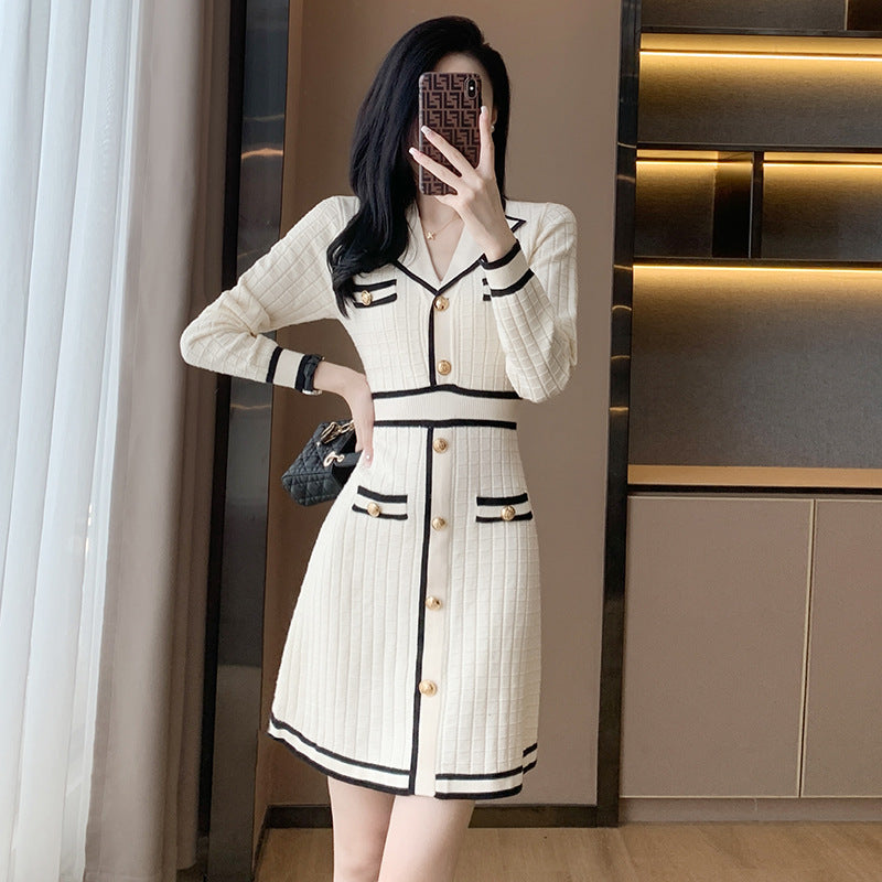 Sexy A Line Knitted Dresses for Women