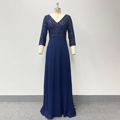 Elegant Chiffon A Line Evening Dresses/bridesmaid Dresses