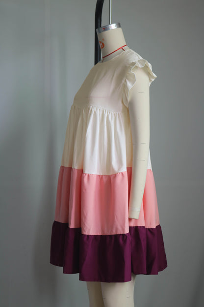 Casual Summer Ruffled Short Daily Dresses