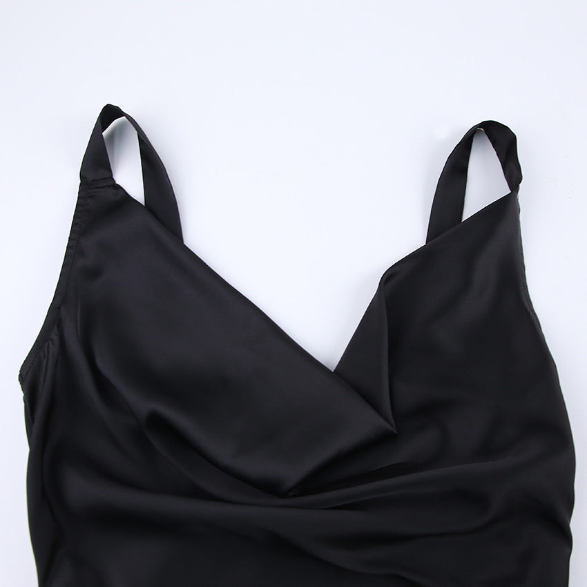Summer Backless Long Back Party Dresses