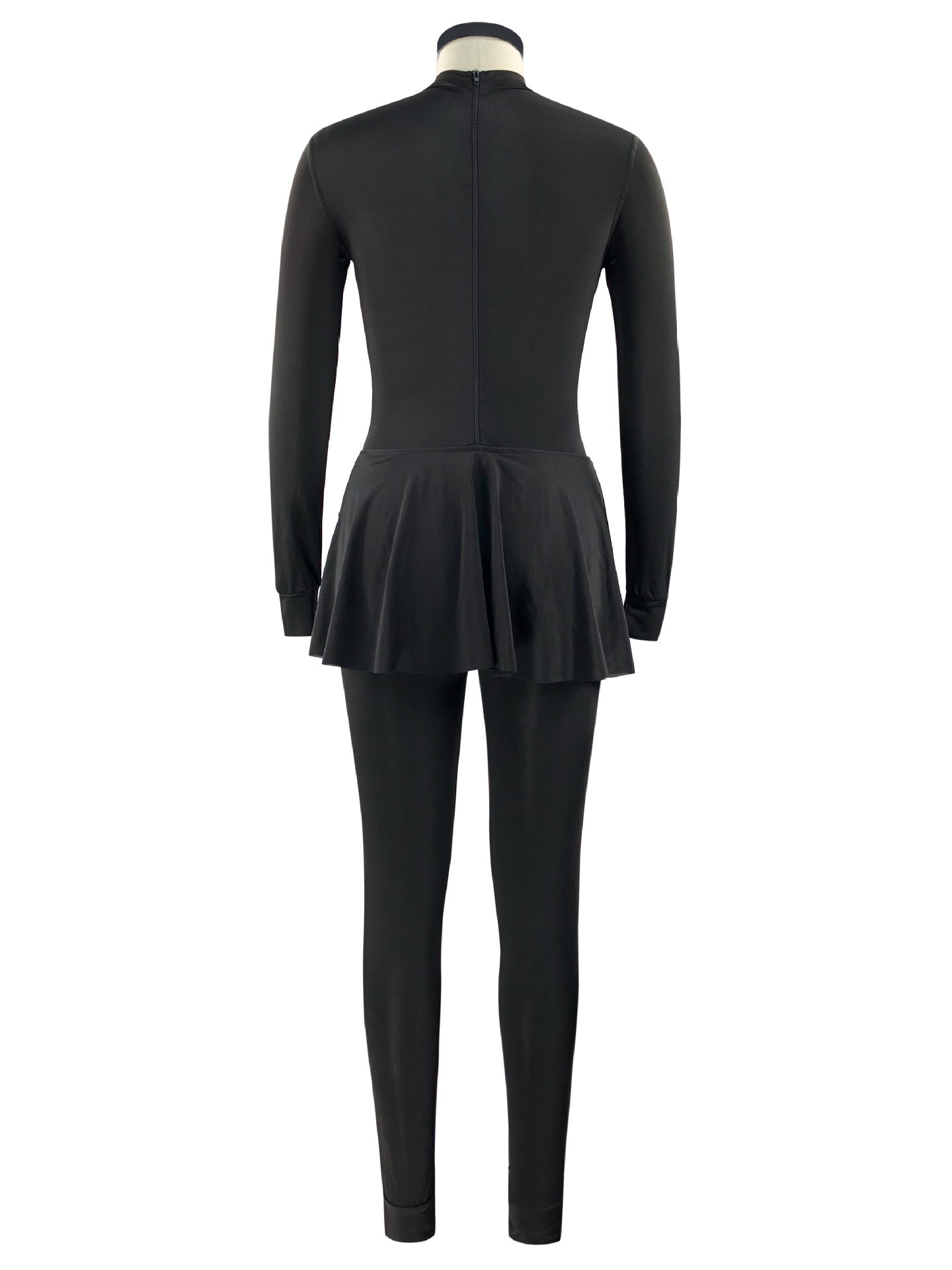 Arabic Long-sleeved Sunscreen Fully Enclosed One-piece Conservative Swimsuit