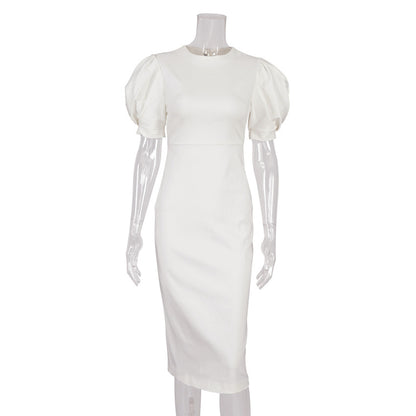 Sexy Short Sleeves Sheath Dresses