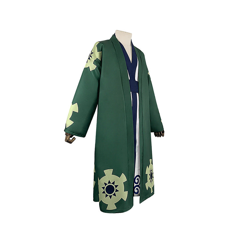 One Piece Sauron Yukata Kimono Cosplay Costume Suits 0602