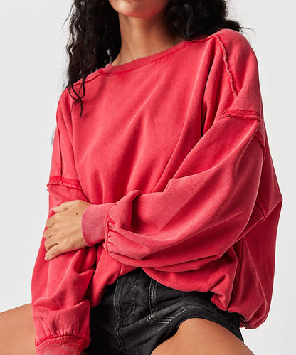 Casual Long Sleeves Pullover Hoodies for Women