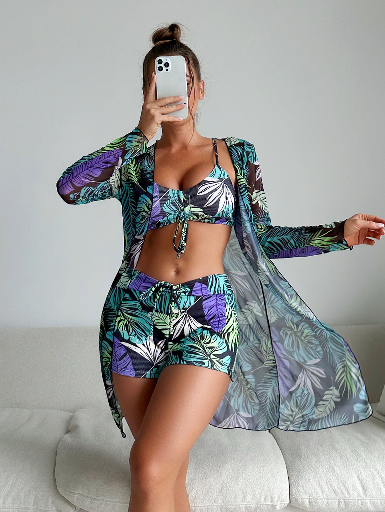 Fashion Sexy 3pcs Women Swimsuits
