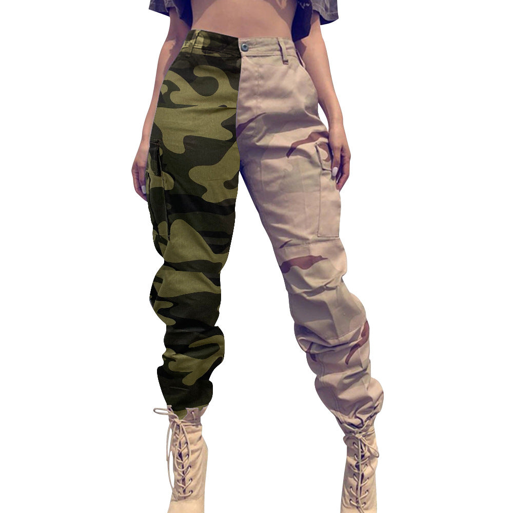 Fashion Popular Camouflage Women Pants