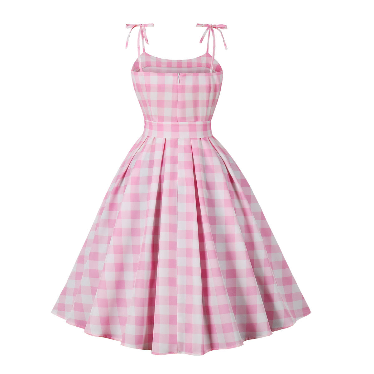Vintage Sweet Bow Spaghetti Straps Dresses