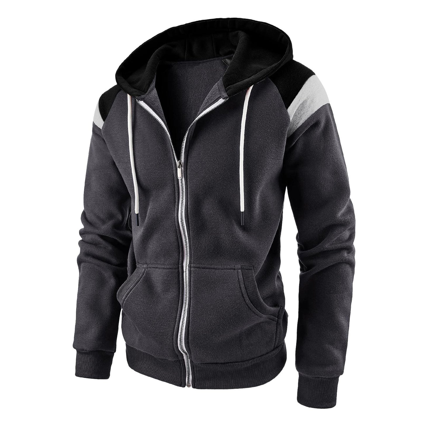 Casual Men's Zipper Hoodies