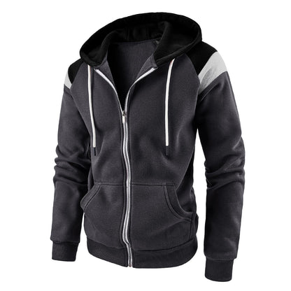 Casual Men's Zipper Hoodies