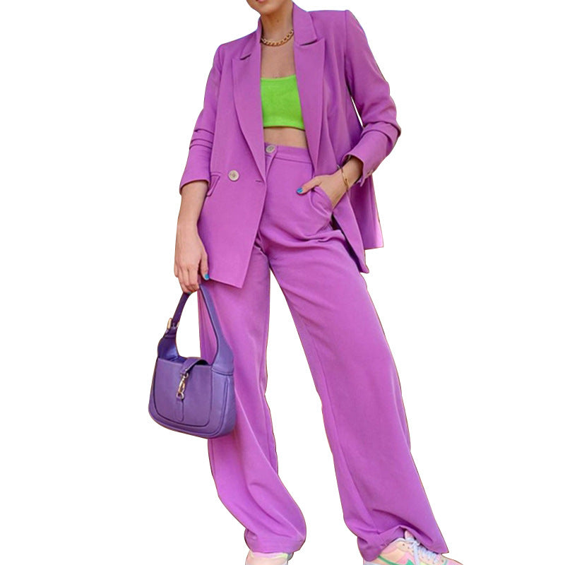 Casual Fall Two Pieces Women Suits