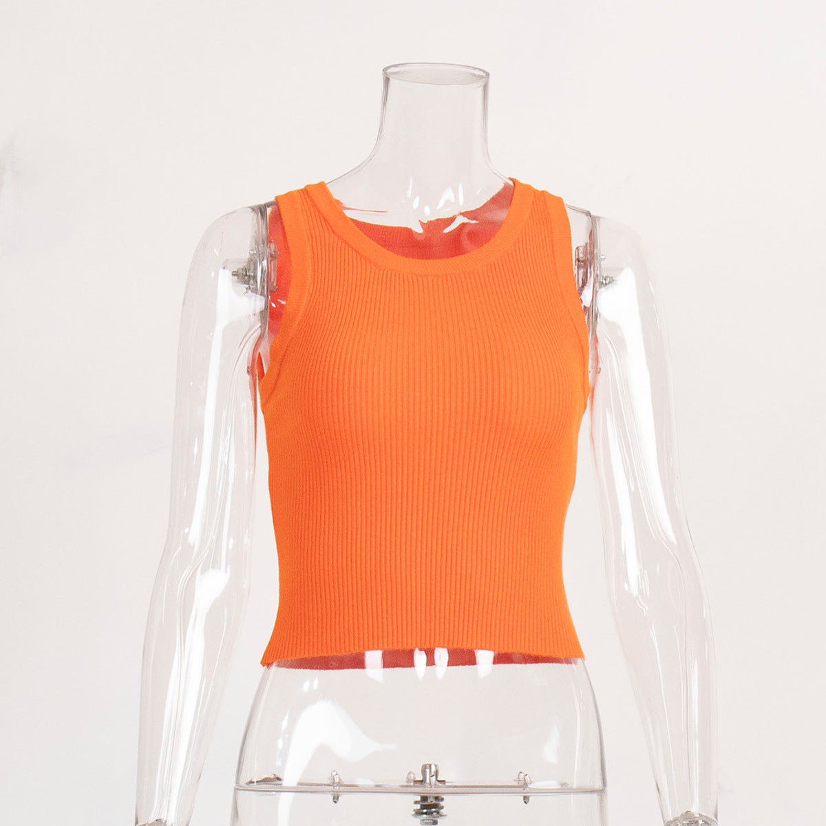 Sexy Summer Short Knitted Tank Tops