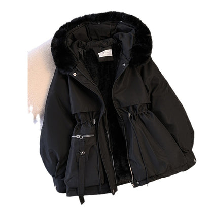 Casual Winter Short Velvet Jacket Coats for Women