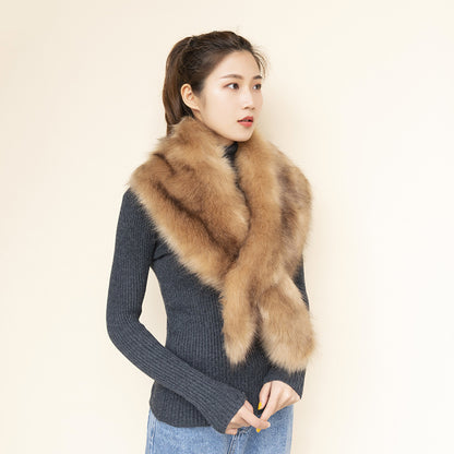 Fashion Artificial fox Fur Scarves for Women