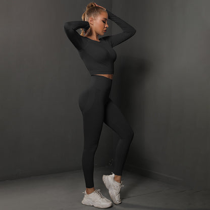 Fashion Simple Style Sports Yoga Suits for Women