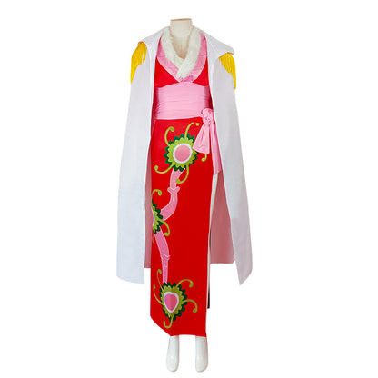 One Piece Boa·Hancock Cheongsam Cosplay Costume 1403