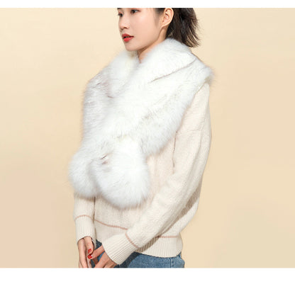 Fashion Artificial fox Fur Scarves for Women