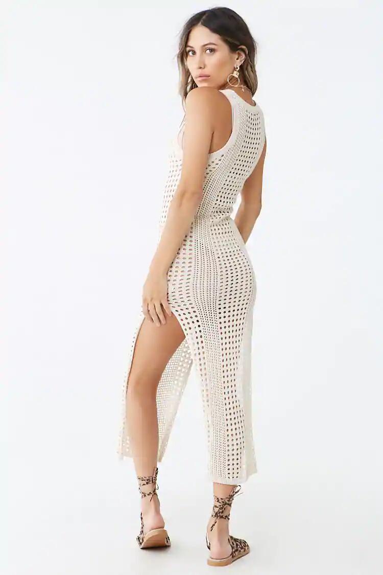 Summer Knitted Long Beach Dresses