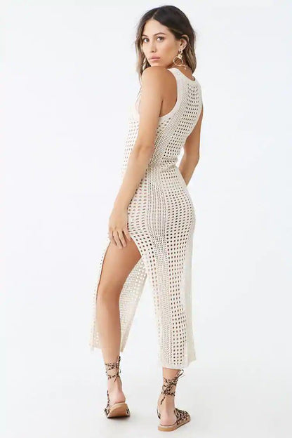 Summer Knitted Long Beach Dresses