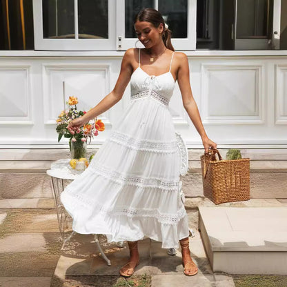 Summer Bohemia Vacation Long Dresses