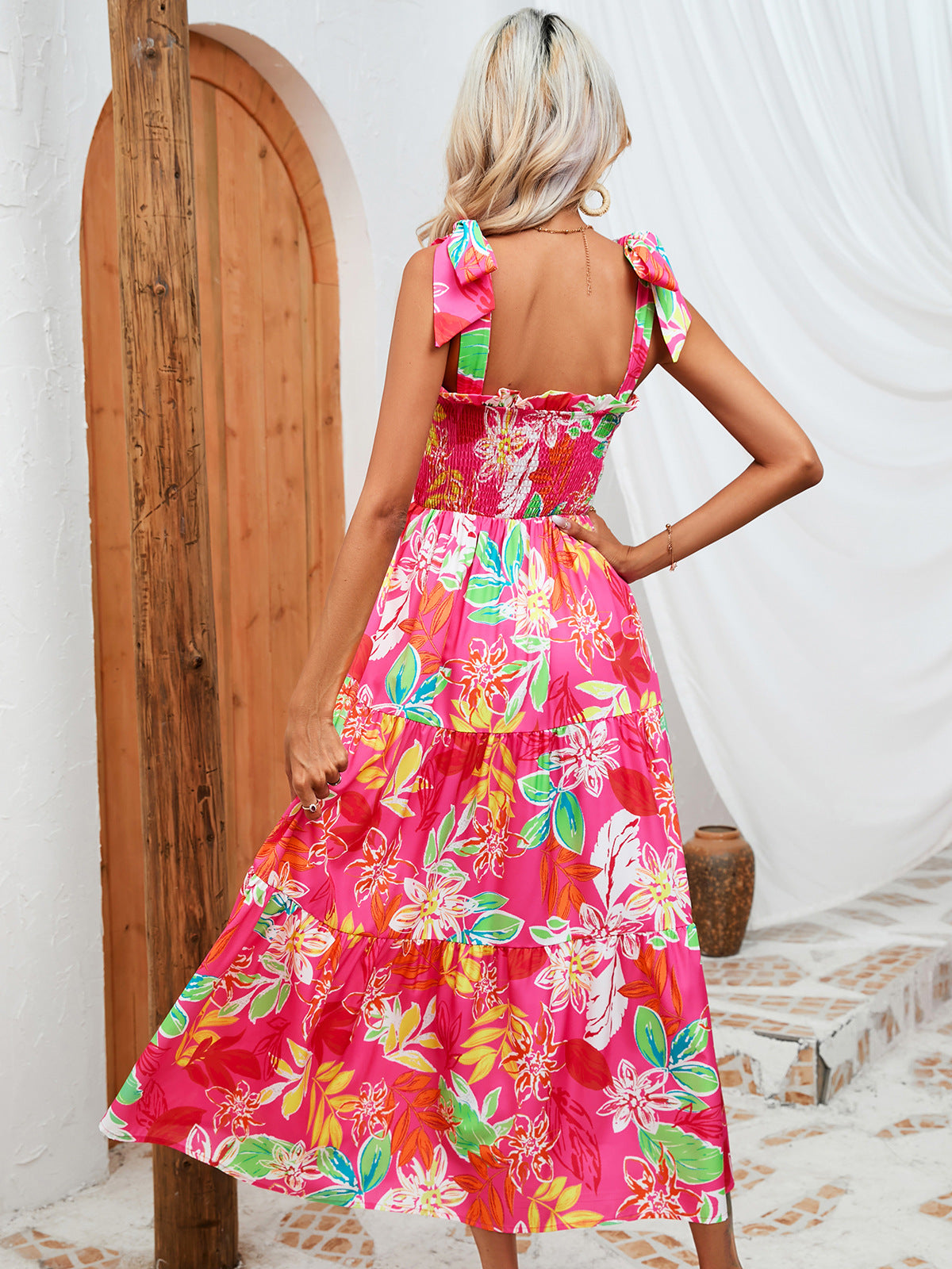 Casual Summer Straps Long Maxi Dresses