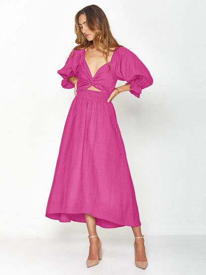 Elegant Long Sleeves Fall Dresses