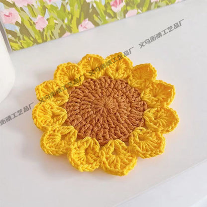 Designed Crochet Turtle Ornament Coasters