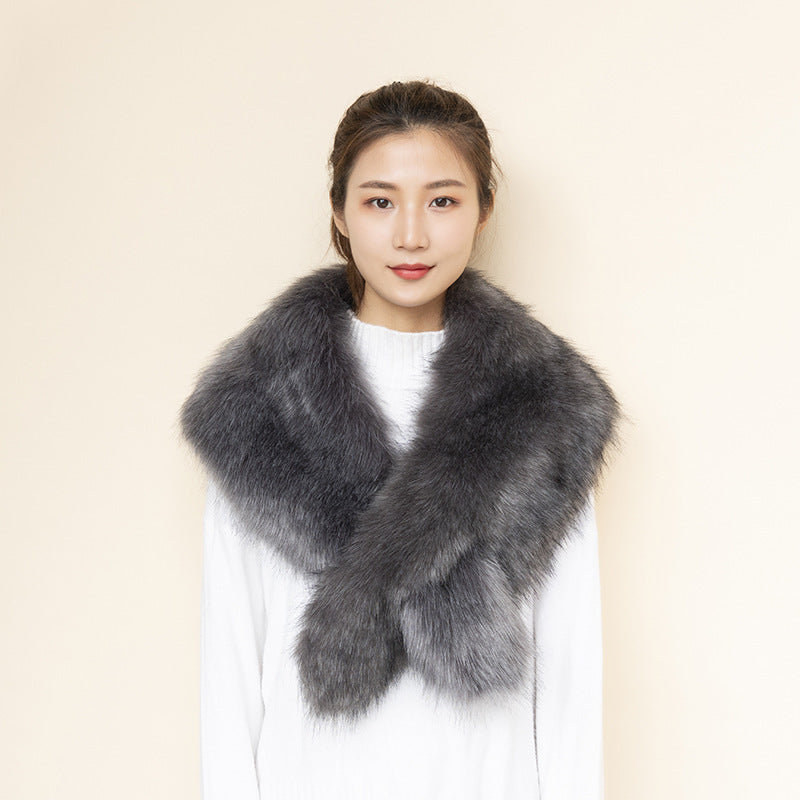 Fashion Artificial fox Fur Scarves for Women