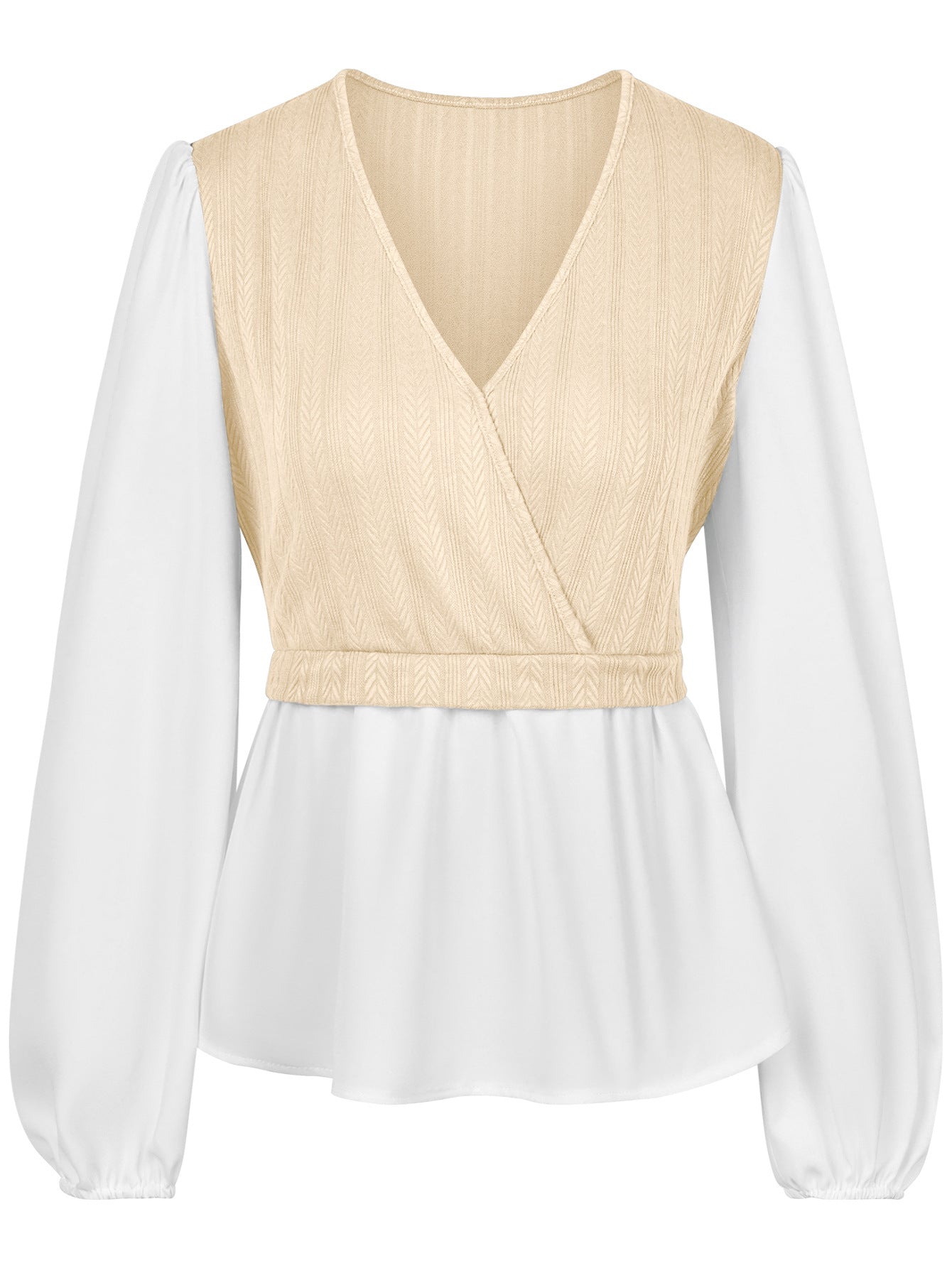 Casual V Neck Women Long Sleeves Fall Tops