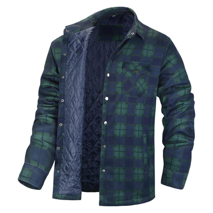 Casual Long Sleeves Thicken Jacket Coats for Men