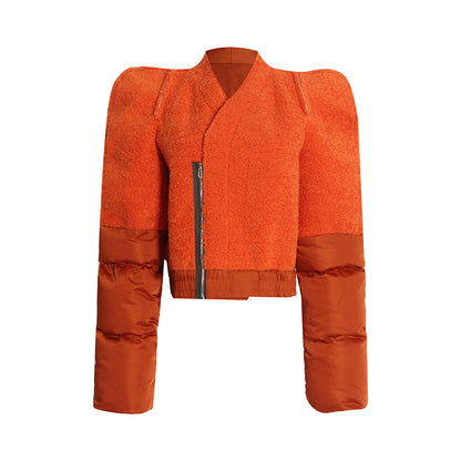 Fashion Designed Velvet Shorts Jackets Coats for Women